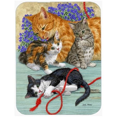 CAROLINES TREASURES Carolines Treasures ASA2150LCB Cats Glass Cutting Board; Large ASA2150LCB